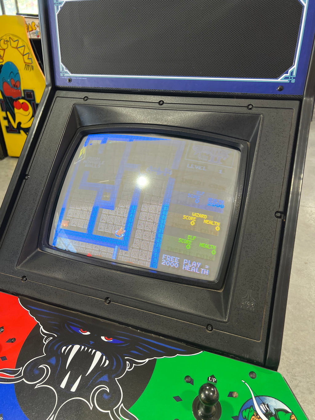 GAUNTLET - Atari 4 Player Arcade Game - Works 100% - The ORIGINAL Classic