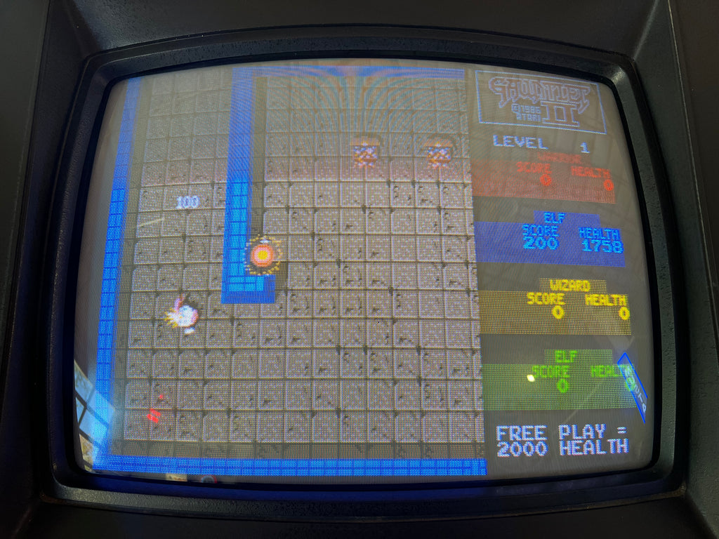 GAUNTLET - Atari 4 Player Arcade Game - Works 100% - The ORIGINAL Classic