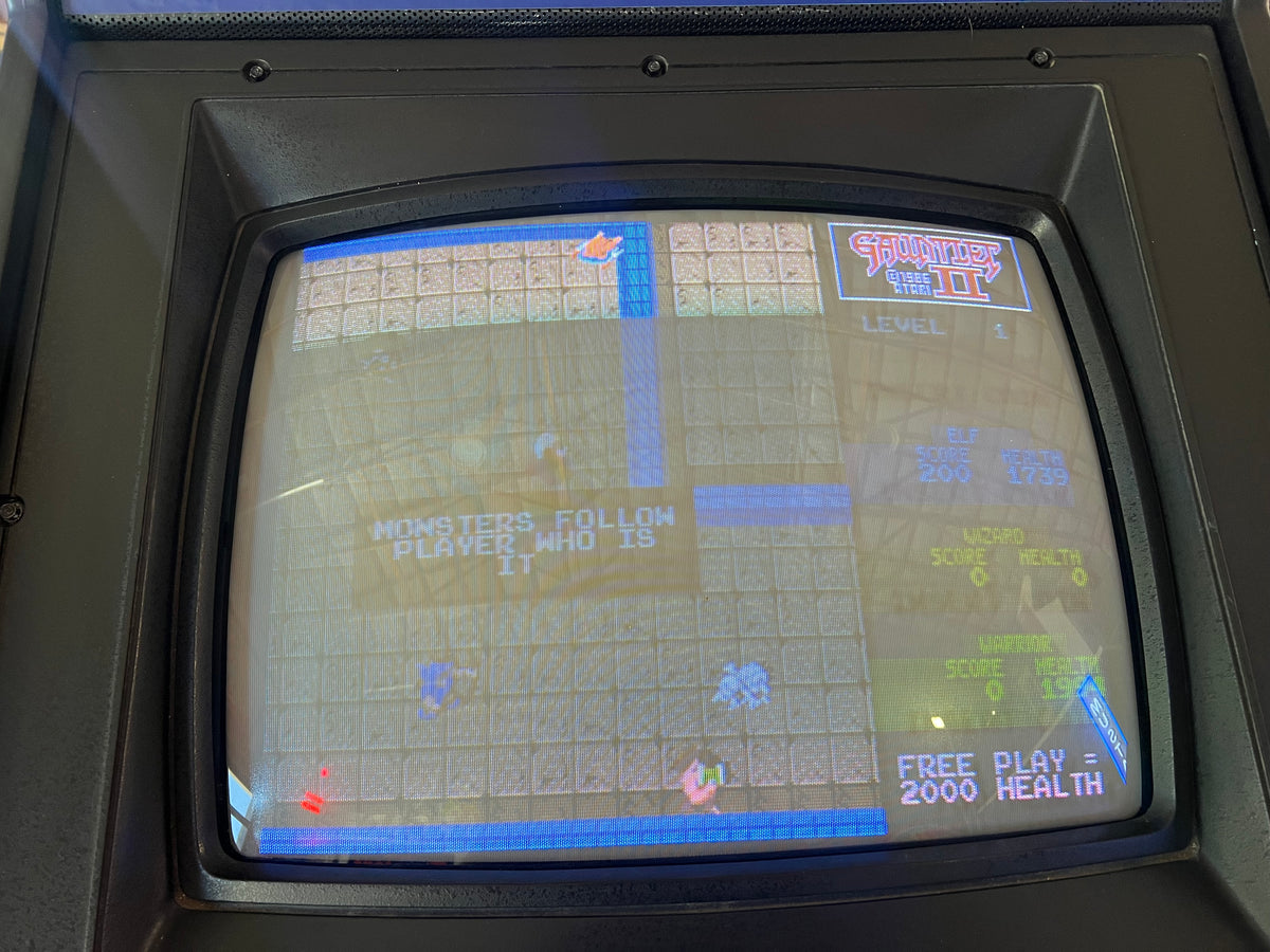 GAUNTLET - Atari 4 Player Arcade Game - Works 100% - The ORIGINAL Classic