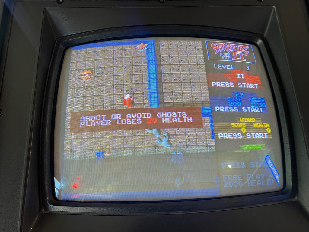 GAUNTLET - Atari 4 Player Arcade Game - Works 100% - The ORIGINAL Classic
