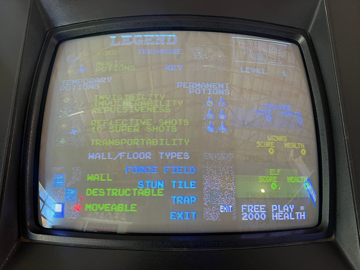 GAUNTLET - Atari 4 Player Arcade Game - Works 100% - The ORIGINAL Classic