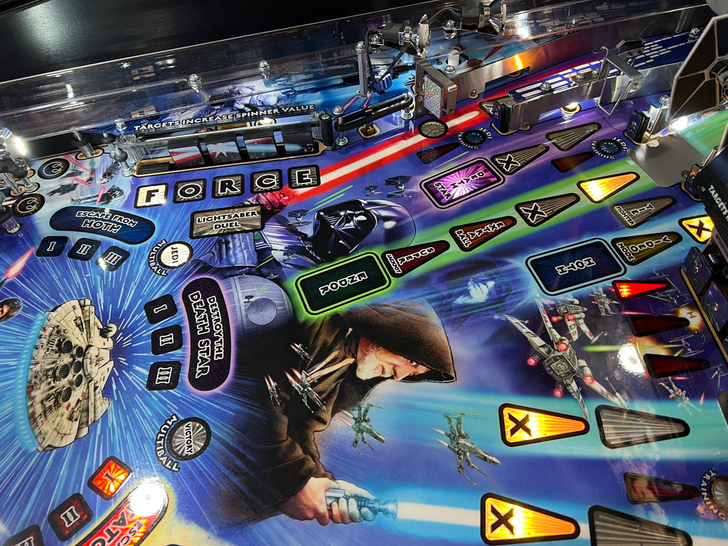 STAR WARS PRO - 2017 Stern Pinball Machine - WORKS 100% - Like Brand New - Less than 300 Plays!!!