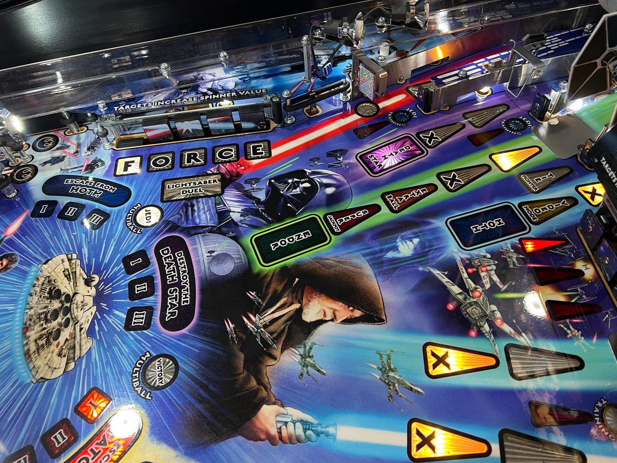STAR WARS PRO - 2017 Stern Pinball Machine - WORKS 100% - Like Brand New - Less than 300 Plays!!!
