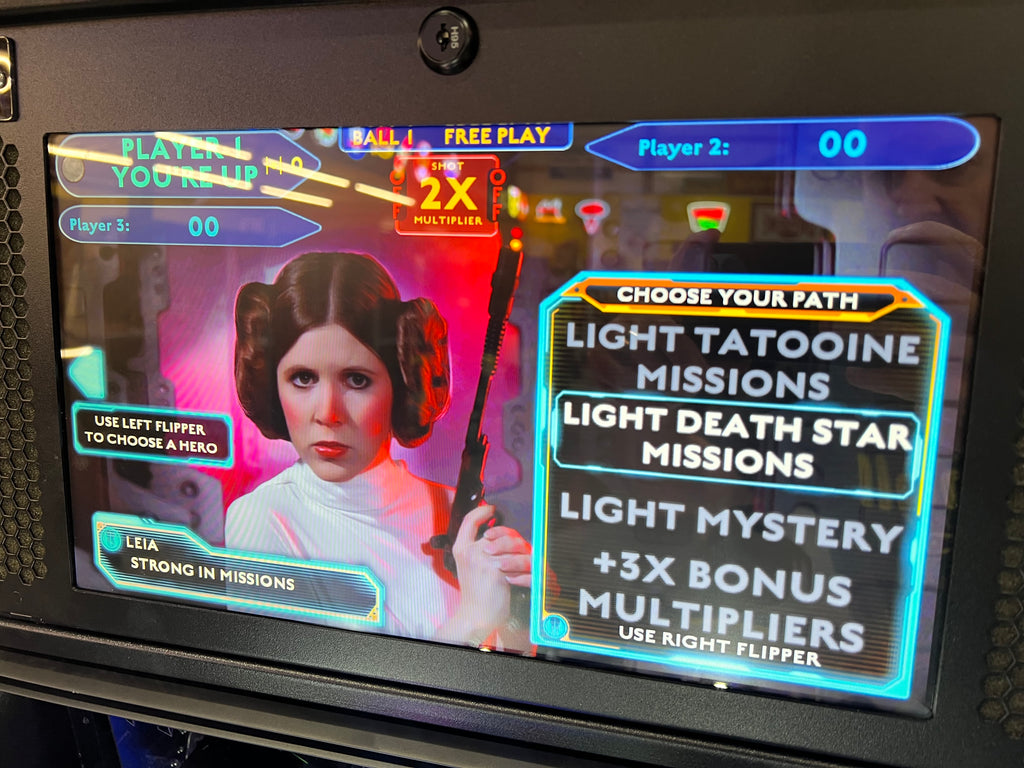 STAR WARS PRO - 2017 Stern Pinball Machine - WORKS 100% - Like Brand New - Less than 300 Plays!!!