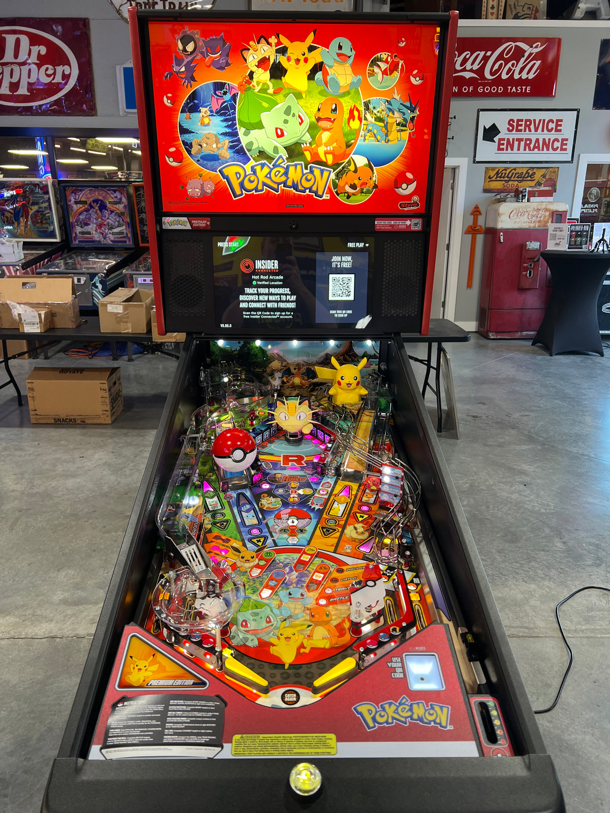 POKEMON PREMIUM - 2026 Stern Pinball Machine - WORKS 100% - Brand New - INSIDER CONNECTED