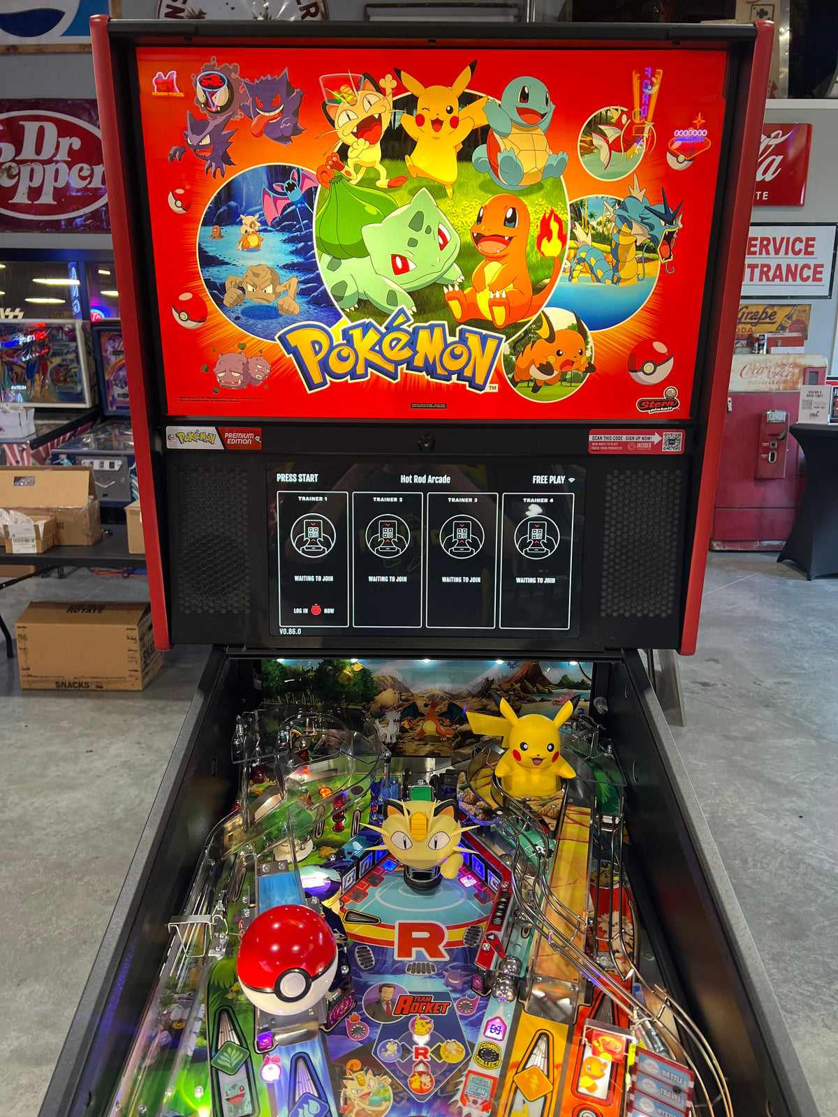 POKEMON PREMIUM - 2026 Stern Pinball Machine - WORKS 100% - Brand New - INSIDER CONNECTED