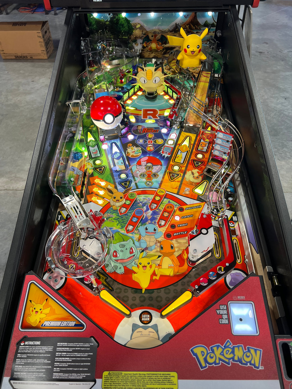 POKEMON PREMIUM - 2026 Stern Pinball Machine - WORKS 100% - Brand New - INSIDER CONNECTED