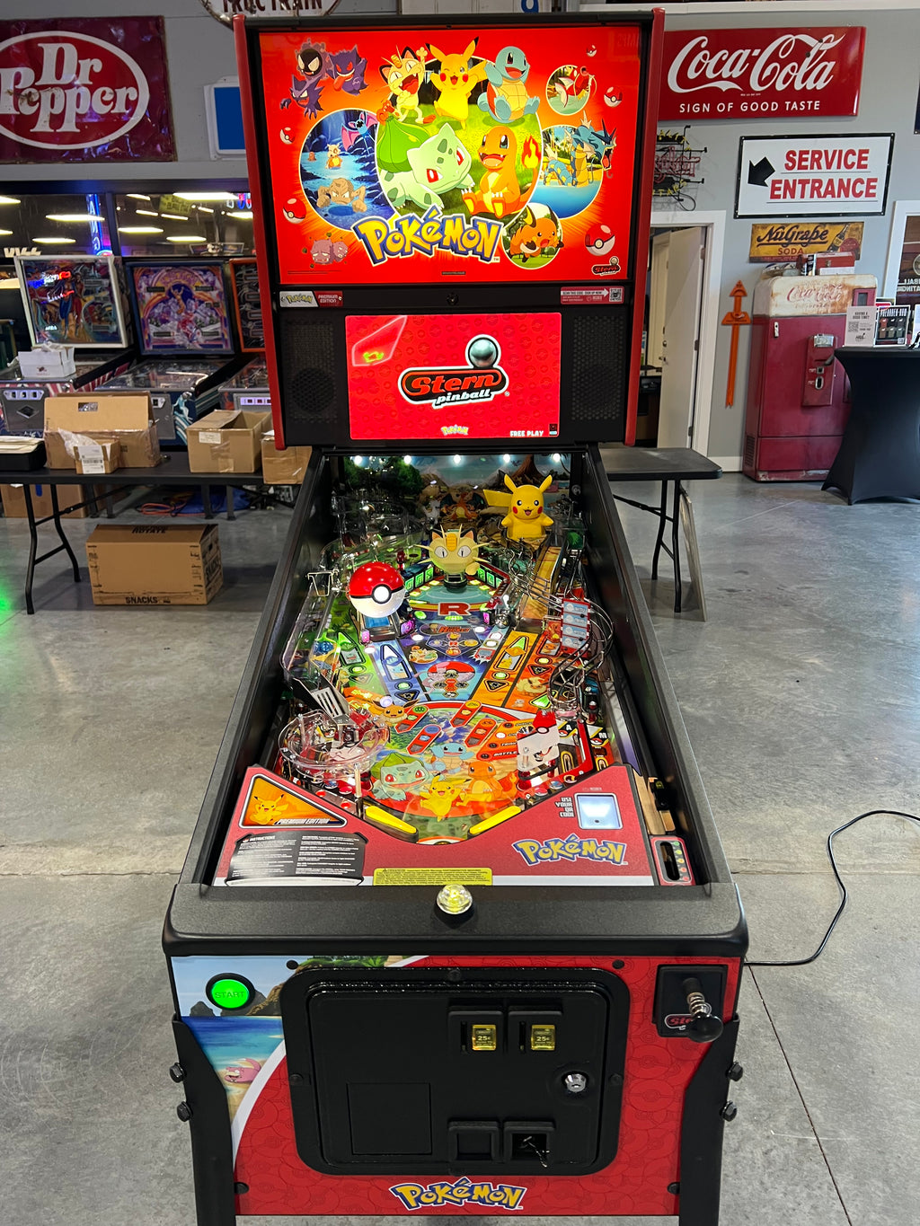 POKEMON PREMIUM - 2026 Stern Pinball Machine - WORKS 100% - Brand New - INSIDER CONNECTED