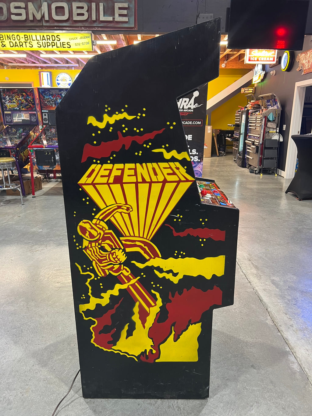 DEFENDER - Williams Arcade Game - Works 100% - The ORIGINAL Classic You Know And LOVE!!!