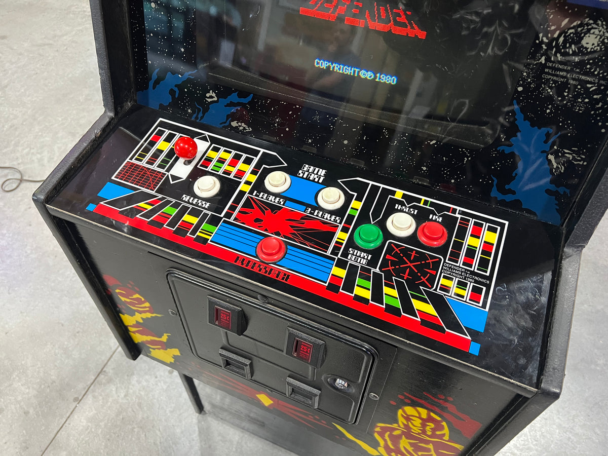 DEFENDER - Williams Arcade Game - Works 100% - The ORIGINAL Classic You Know And LOVE!!!