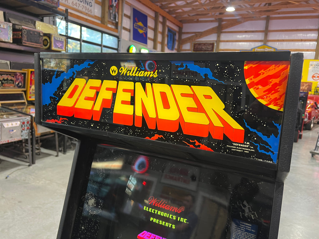 DEFENDER - Williams Arcade Game - Works 100% - The ORIGINAL Classic You Know And LOVE!!!