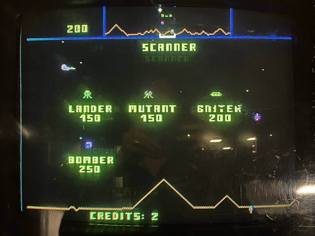 DEFENDER - Williams Arcade Game - Works 100% - The ORIGINAL Classic You Know And LOVE!!!