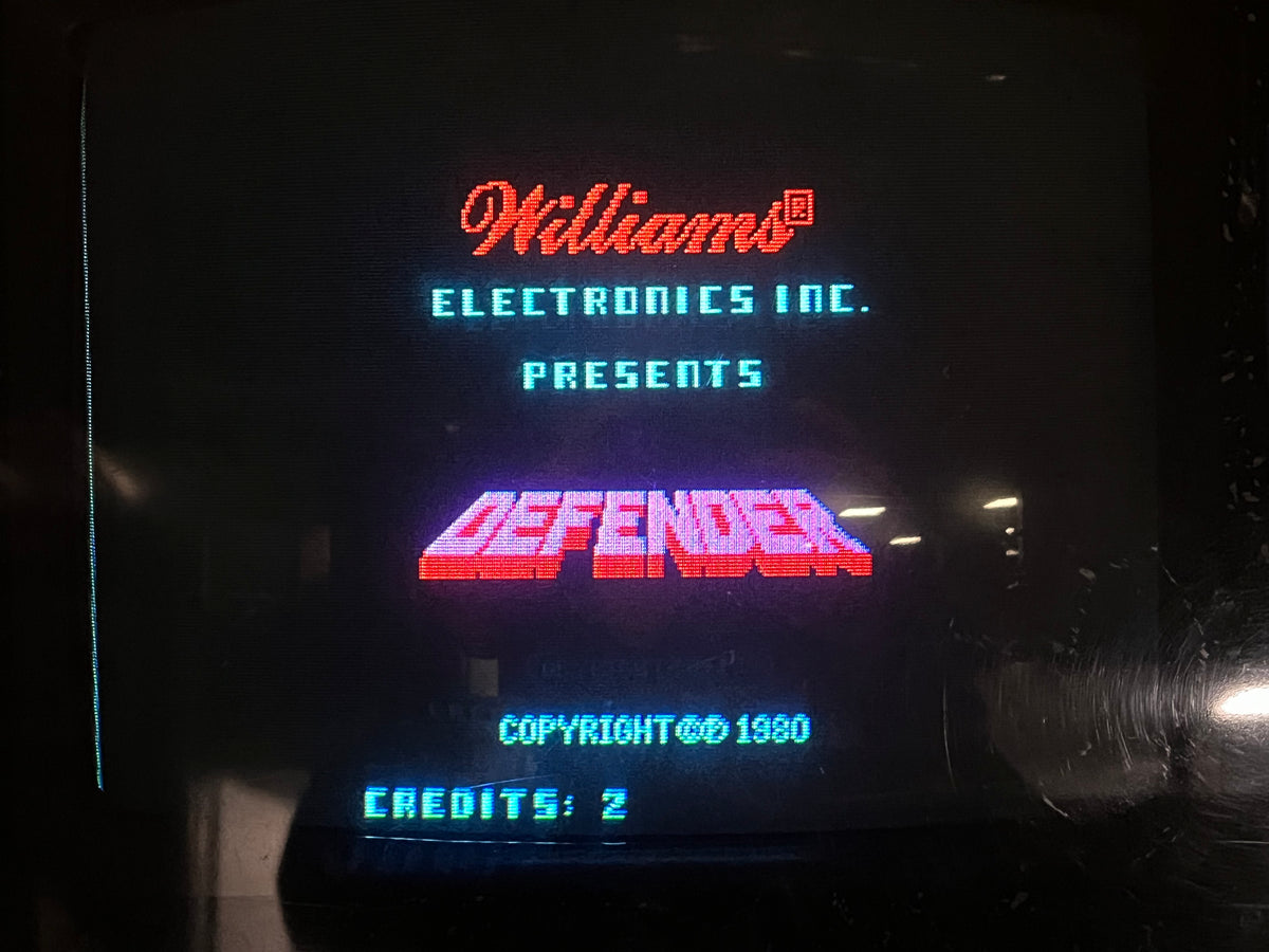DEFENDER - Williams Arcade Game - Works 100% - The ORIGINAL Classic You Know And LOVE!!!