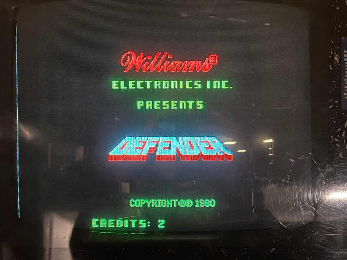 DEFENDER - Williams Arcade Game - Works 100% - The ORIGINAL Classic You Know And LOVE!!!