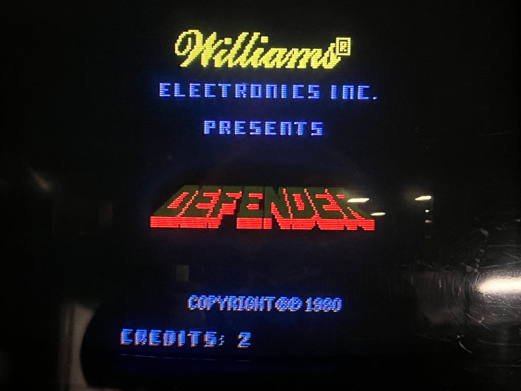 DEFENDER - Williams Arcade Game - Works 100% - The ORIGINAL Classic You Know And LOVE!!!