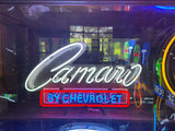 CAMARO By CHEVROLET NEON SIGN - Ready for Your Garage, Game Room or Man Cave!! REAL NEON!