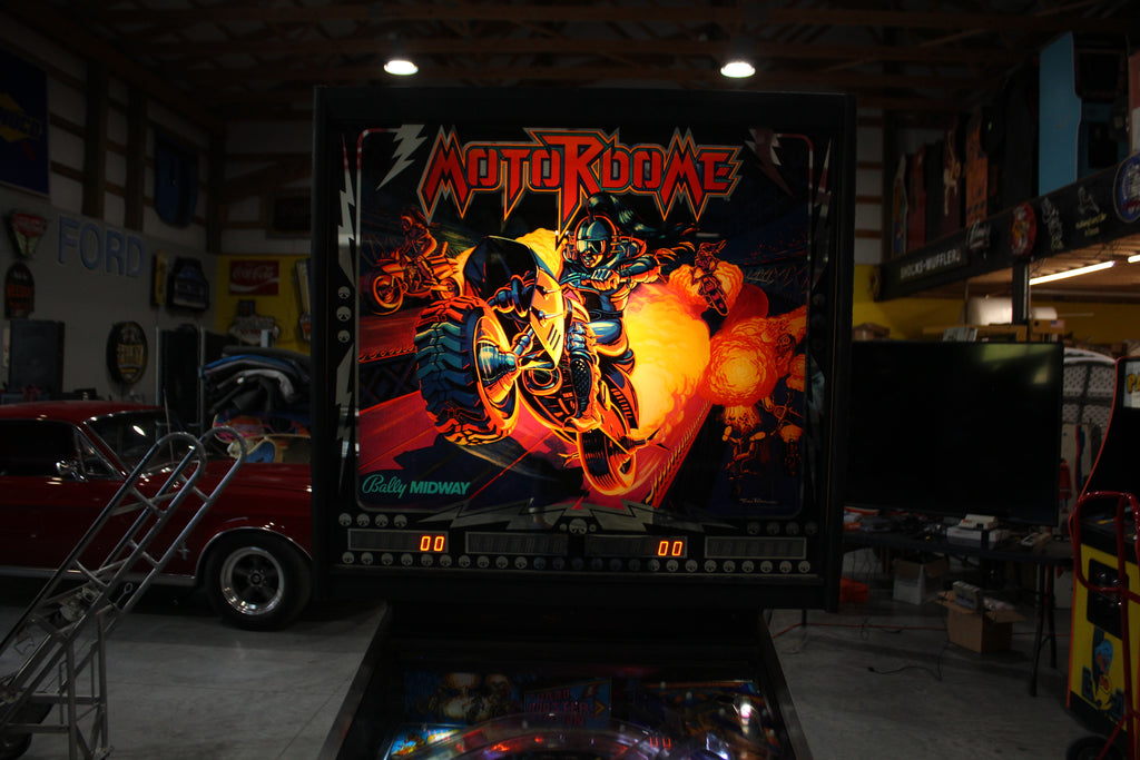MOTORDOME - 1986 Bally Pinball Machine - WORKS 100% - Very Nice Example