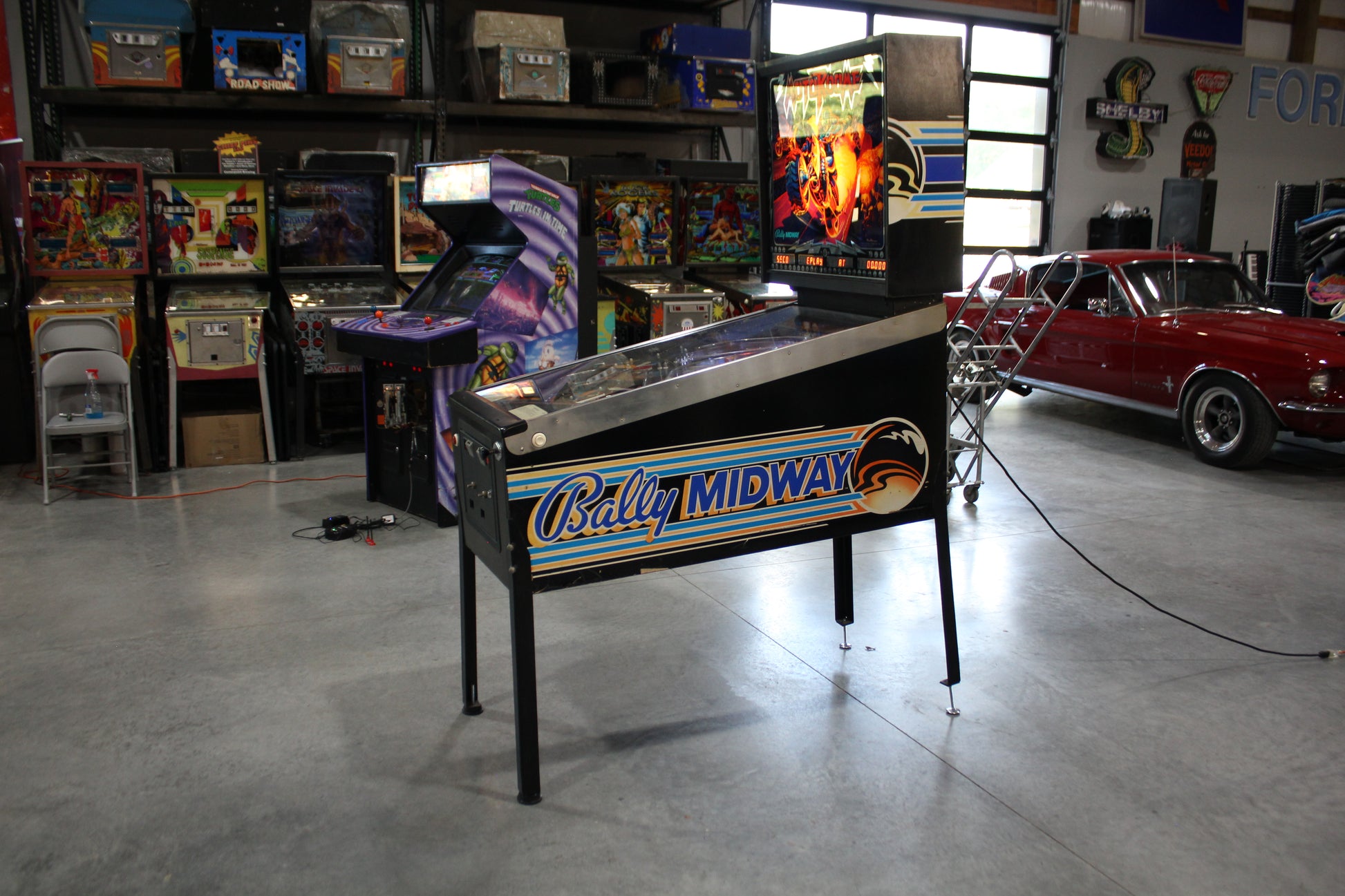 MOTORDOME - 1986 Bally Pinball Machine - WORKS 100% - Very Nice Example