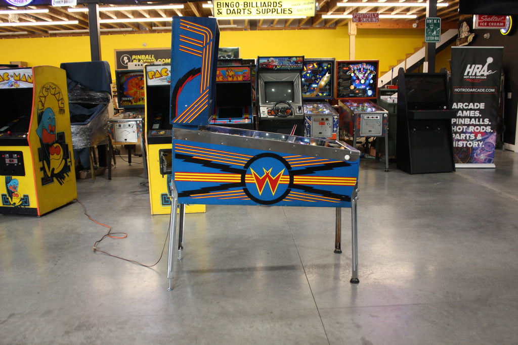LASER CUE - 1984 Williams Pinball Machine - WORKS 100% - SUPER Nice Game