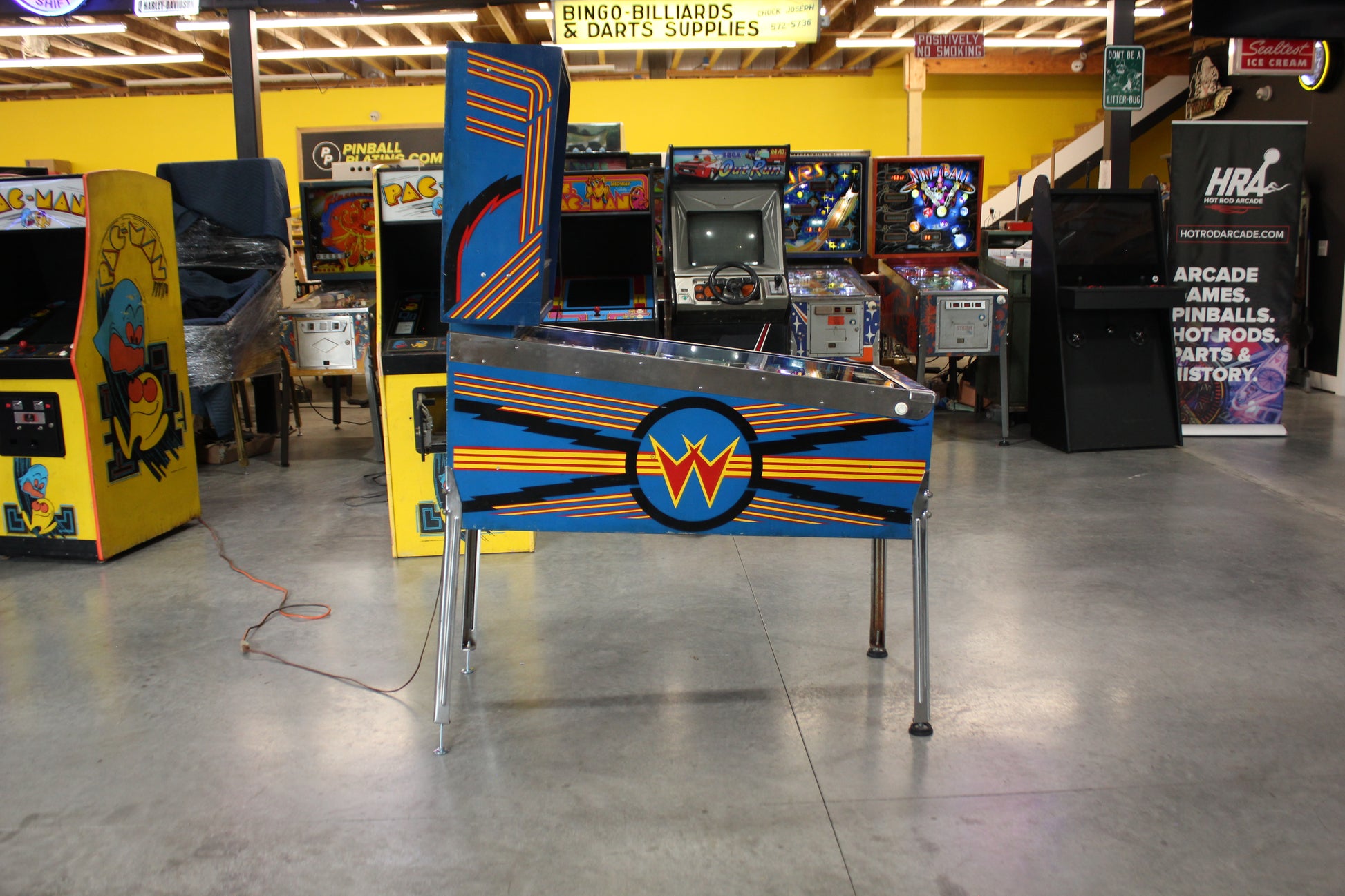 LASER CUE - 1984 Williams Pinball Machine - WORKS 100% - SUPER Nice Game