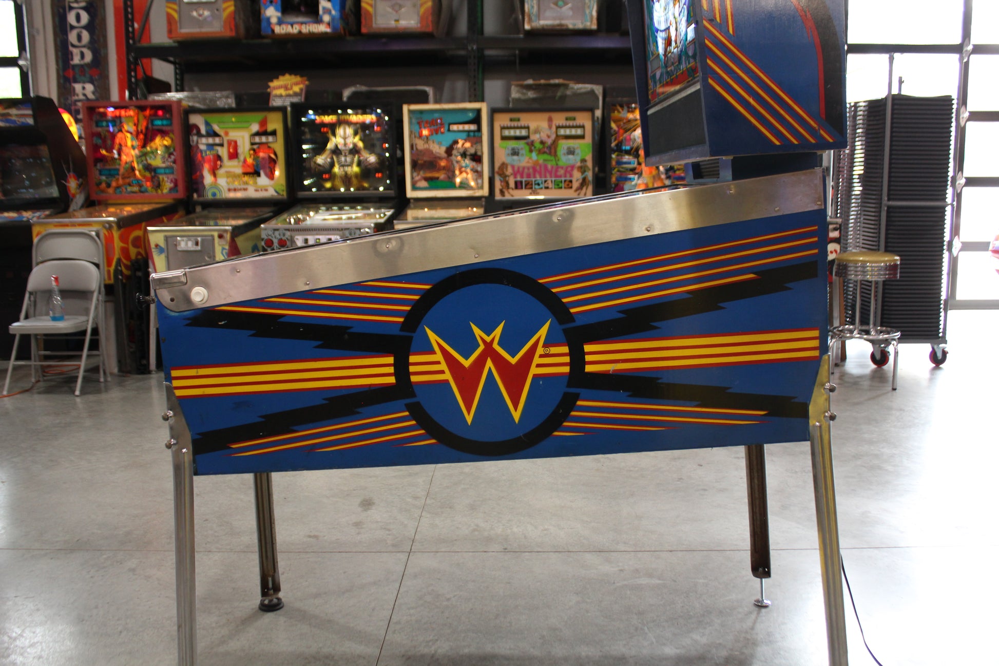 LASER CUE - 1984 Williams Pinball Machine - WORKS 100% - SUPER Nice Game