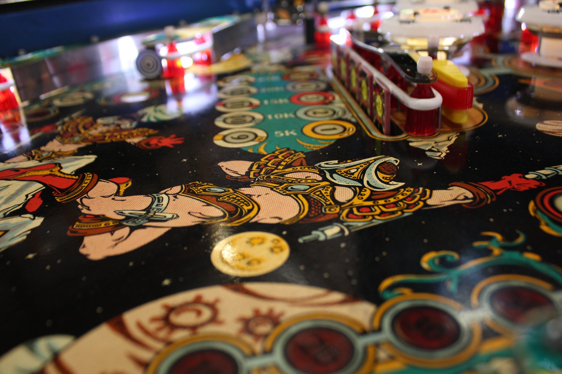 LASER CUE - 1984 Williams Pinball Machine - WORKS 100% - SUPER Nice Game
