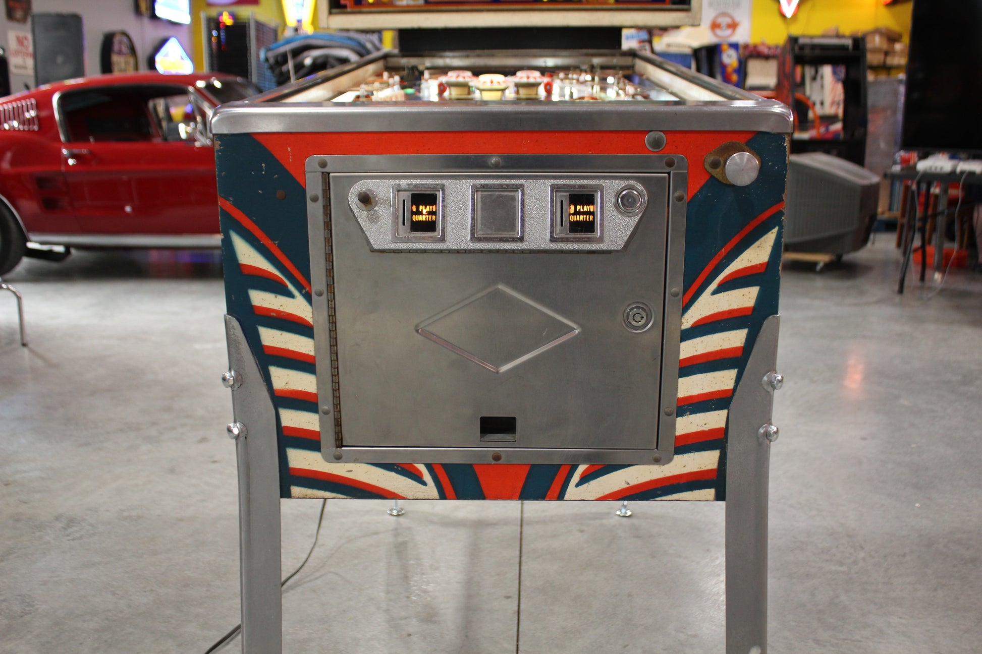 CAPTAIN FANTASTIC - Elton John - 1976 Williams Pinball Machine - WORKS 100% - Nice EM Electromechanical Game