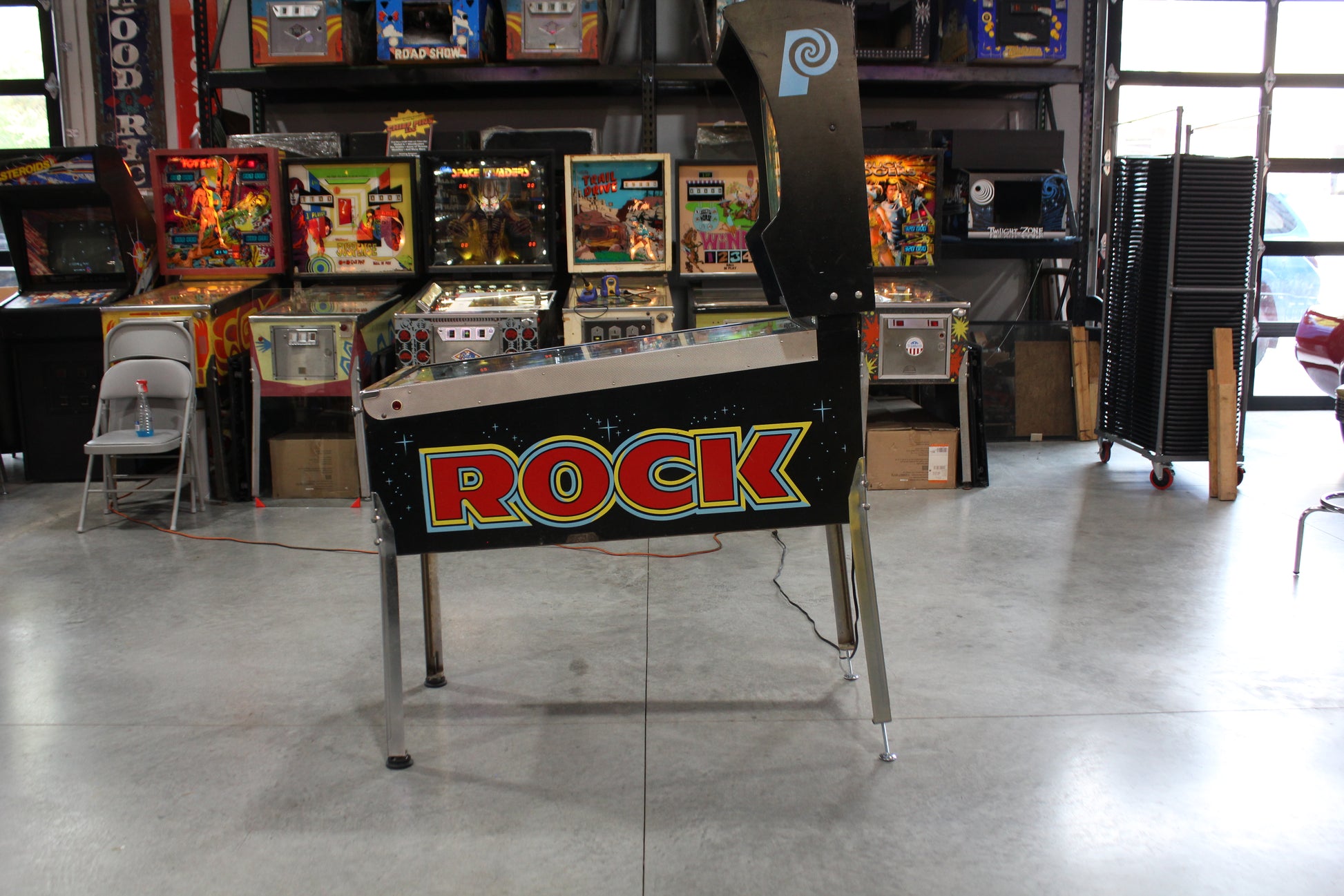 ROCK - 1985 Gottlieb Pinball Machine - WORKS 100% - Nice Game ROCK-N-ROLL Theme