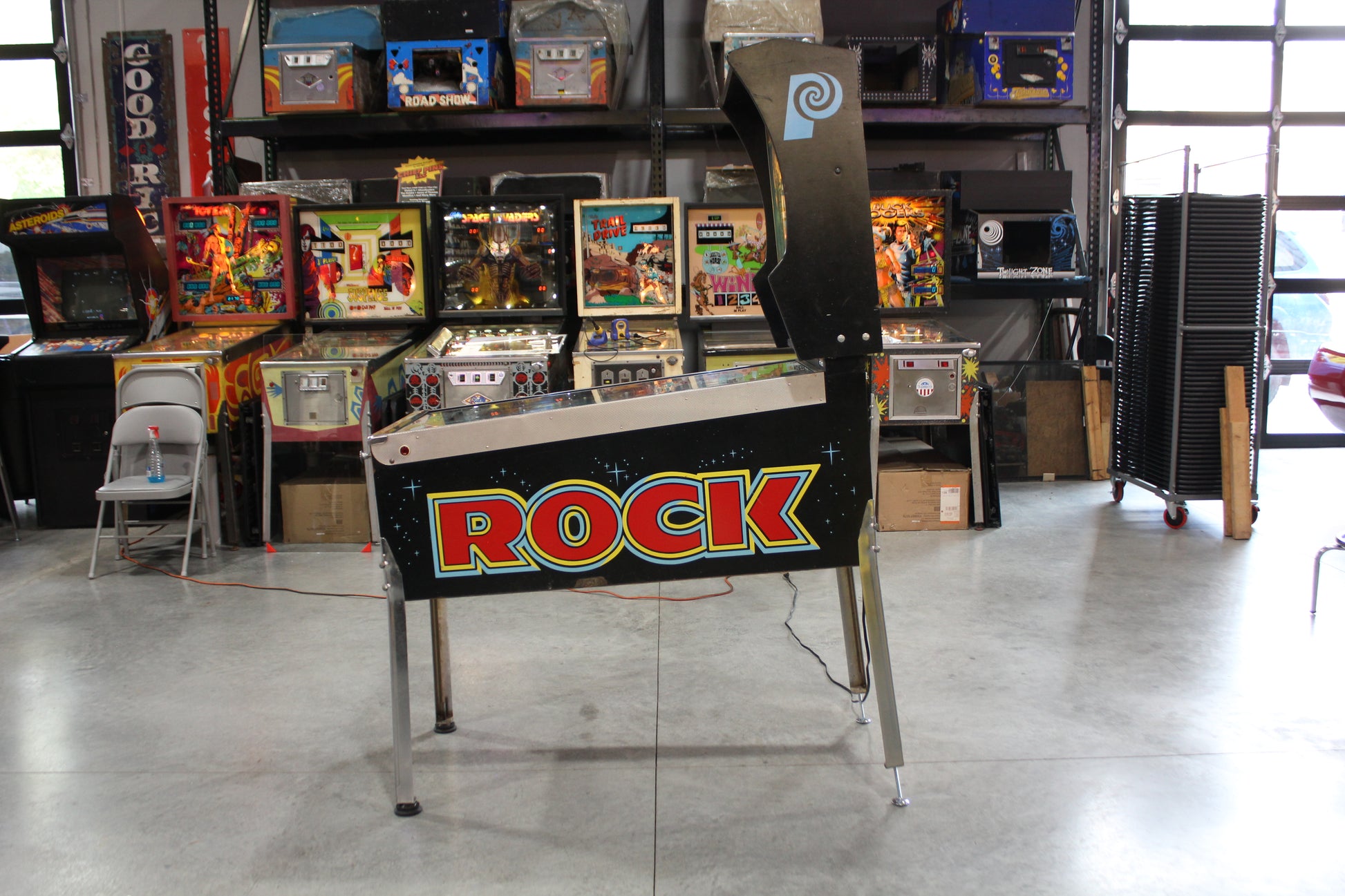 ROCK - 1985 Gottlieb Pinball Machine - WORKS 100% - Nice Game ROCK-N-ROLL Theme