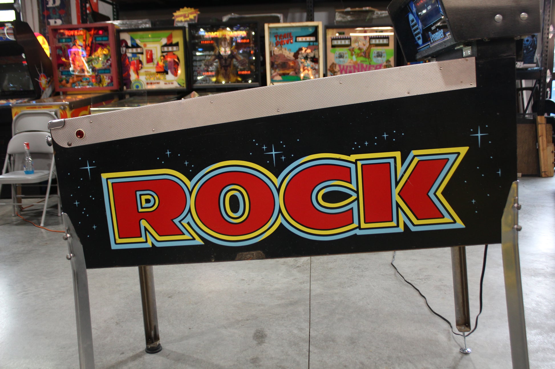ROCK - 1985 Gottlieb Pinball Machine - WORKS 100% - Nice Game ROCK-N-ROLL Theme