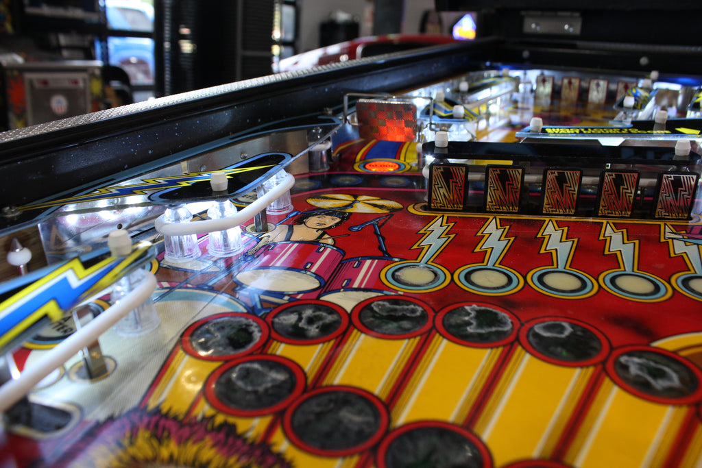 ROCK - 1985 Gottlieb Pinball Machine - WORKS 100% - Nice Game ROCK-N-ROLL Theme