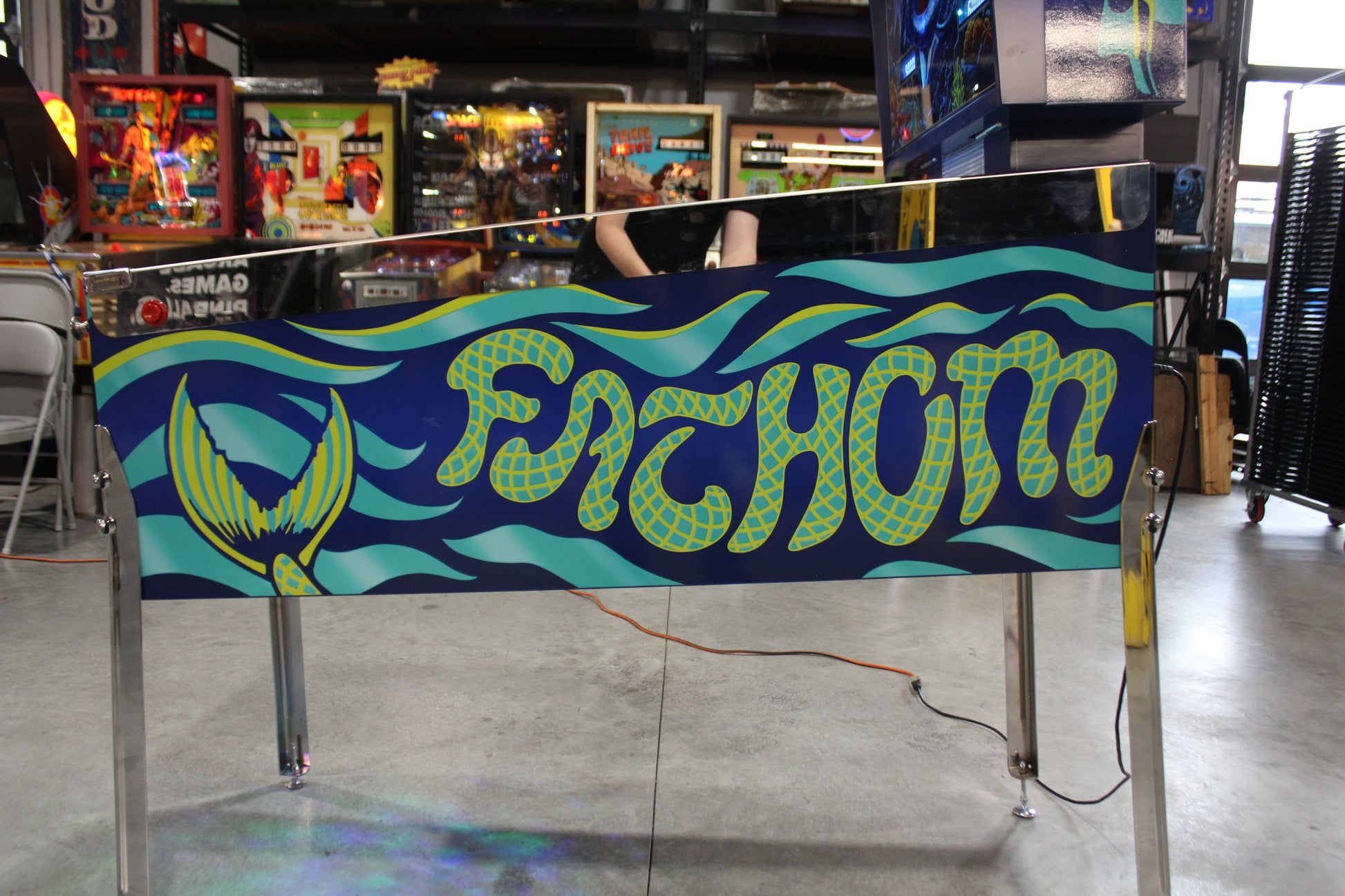 FATHOM MERMAID EDITION - 2021 Hagis Pinball Machine - 1 of 250 Made! - BEATIFUL MACHINE WITH NO ISSUES!