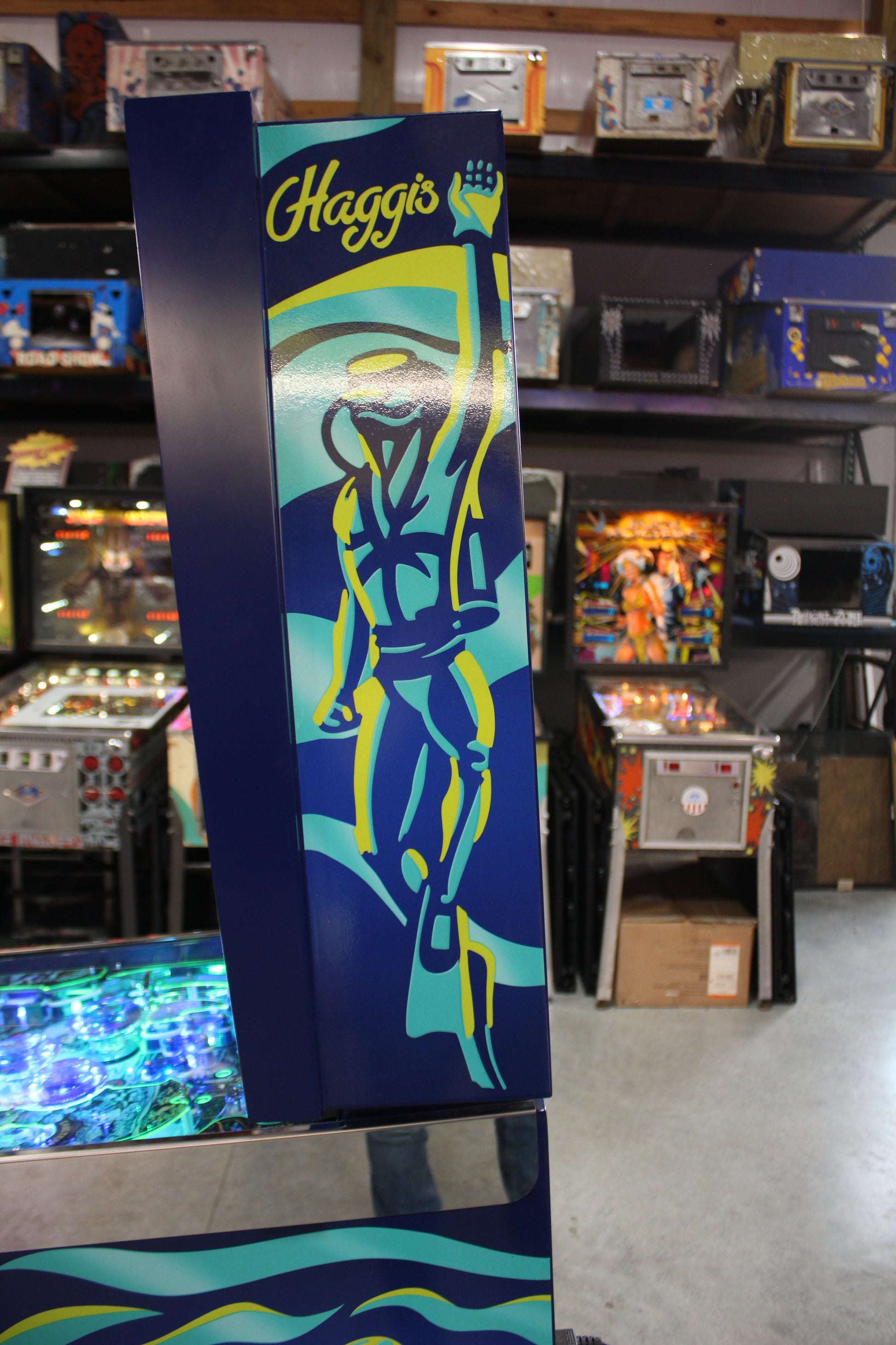 FATHOM MERMAID EDITION - 2021 Hagis Pinball Machine - 1 of 250 Made! - BEATIFUL MACHINE WITH NO ISSUES!