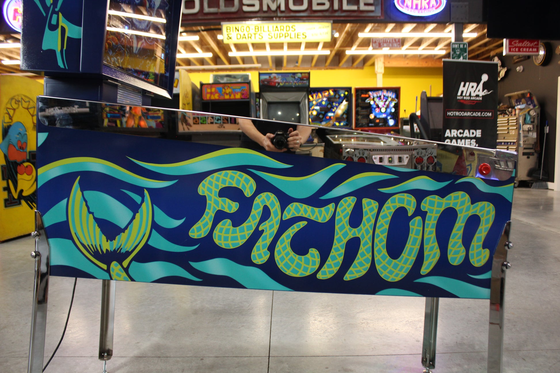FATHOM MERMAID EDITION - 2021 Hagis Pinball Machine - 1 of 250 Made! - BEATIFUL MACHINE WITH NO ISSUES!