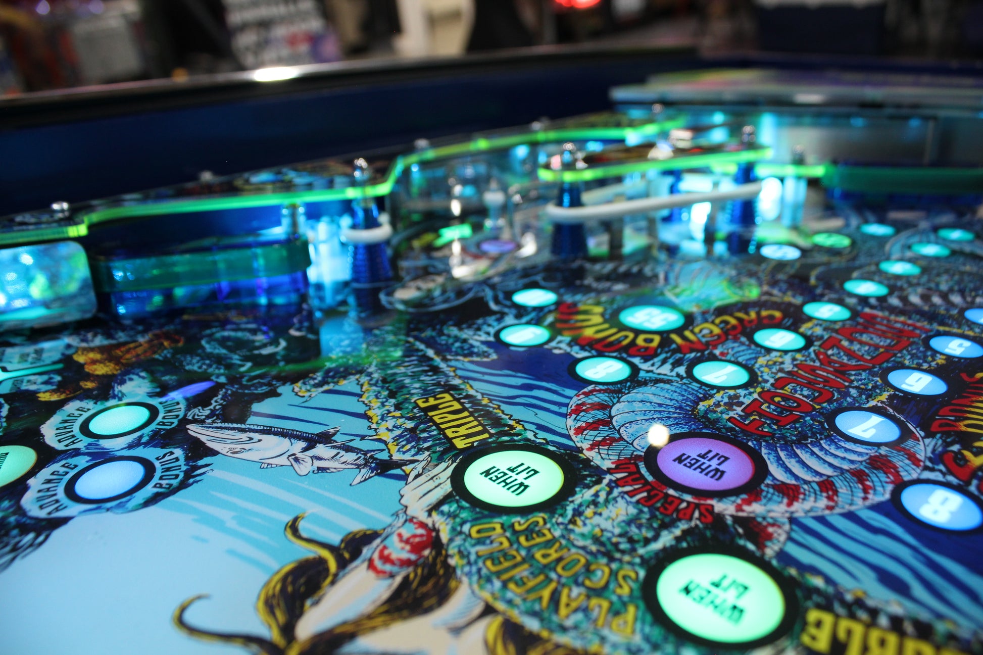 FATHOM MERMAID EDITION - 2021 Hagis Pinball Machine - 1 of 250 Made! - BEATIFUL MACHINE WITH NO ISSUES!