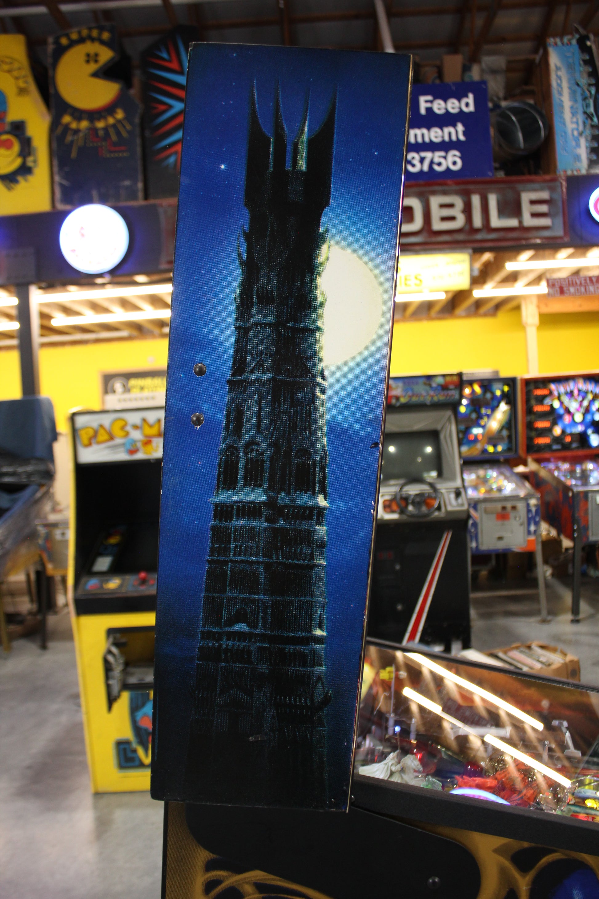 LORD OF THE RINGS - 2003 Stern Pinball Machine - VERY NICE GAME - BRASS RAMPS & WIREFORMS ADDED - Several Mods