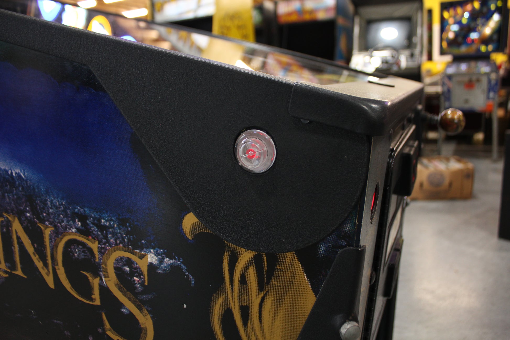 LORD OF THE RINGS - 2003 Stern Pinball Machine - VERY NICE GAME - BRASS RAMPS & WIREFORMS ADDED - Several Mods