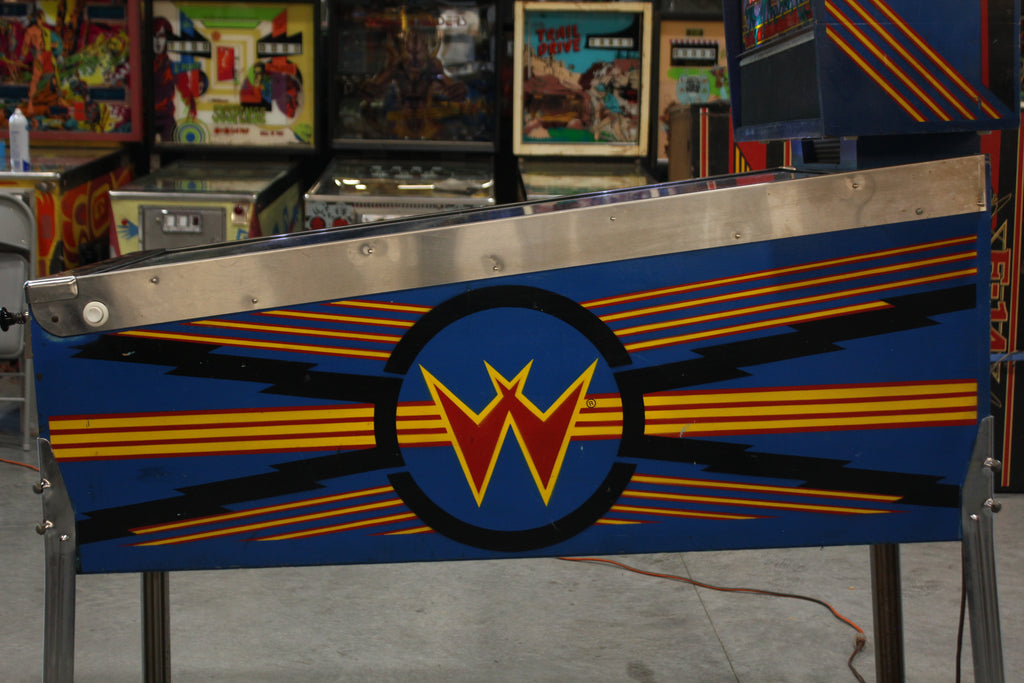 LASER CUE - 1984 Williams Pinball Machine - WORKS 100% - SUPER Nice Game