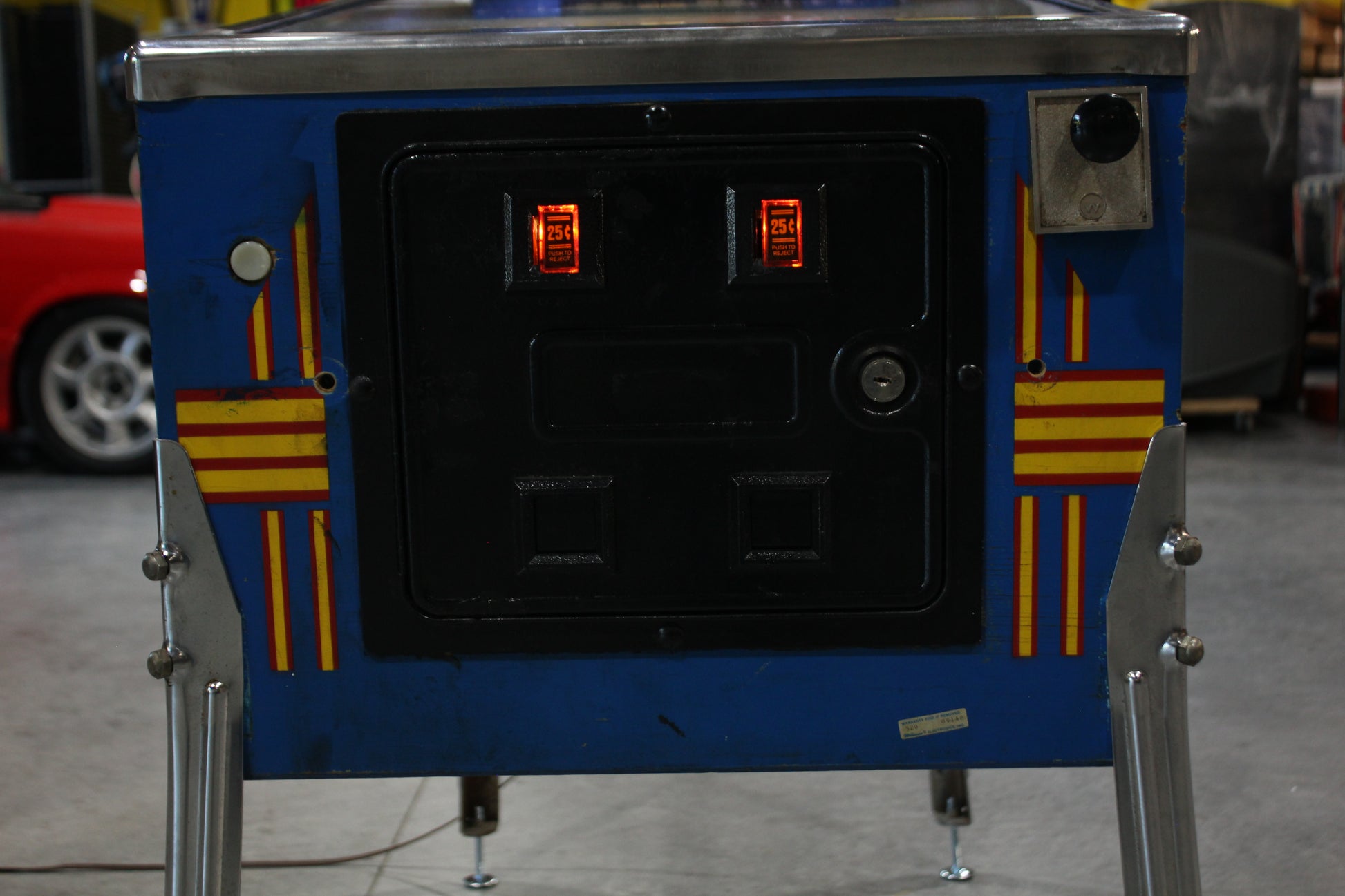 LASER CUE - 1984 Williams Pinball Machine - WORKS 100% - SUPER Nice Game