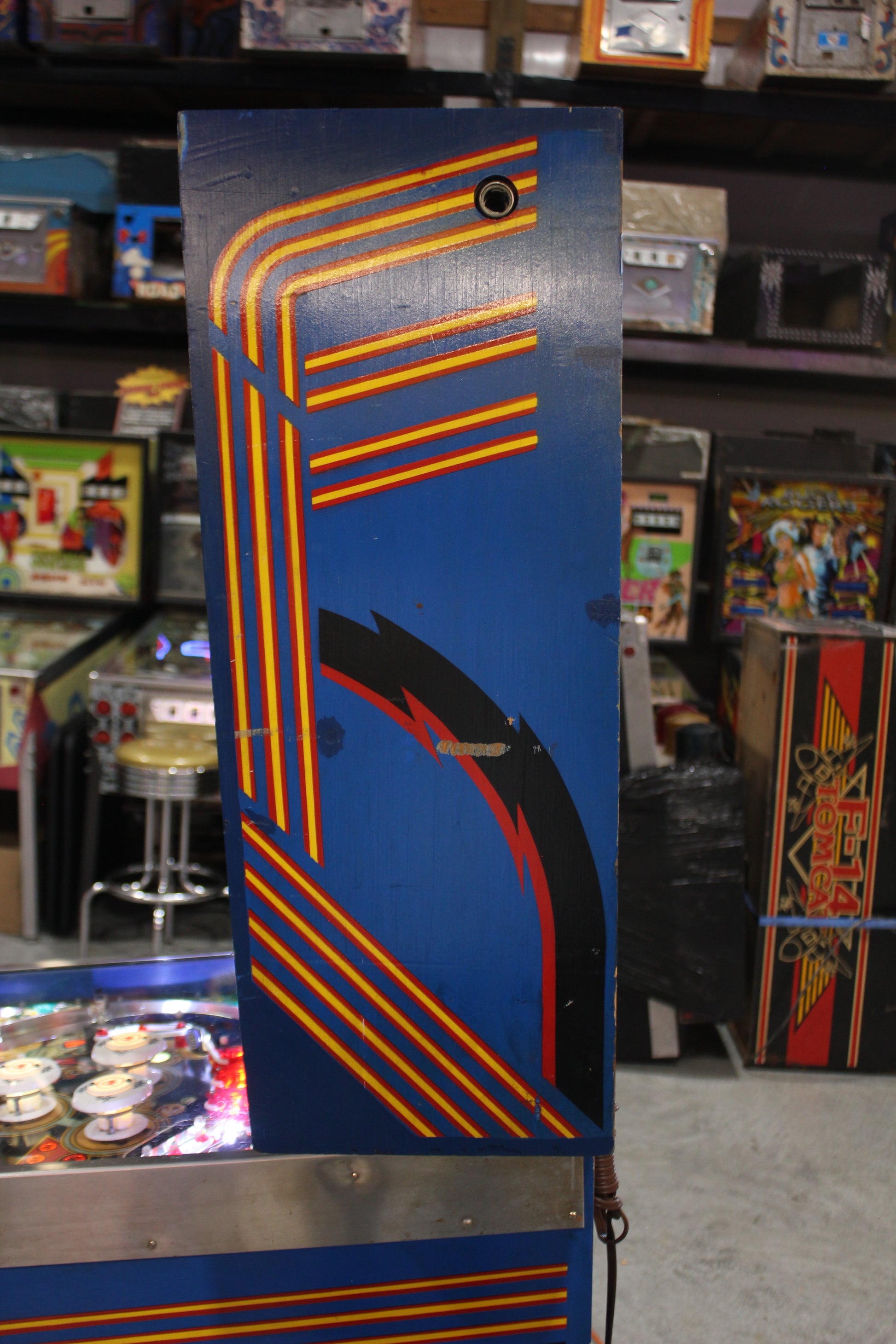 LASER CUE - 1984 Williams Pinball Machine - WORKS 100% - SUPER Nice Game