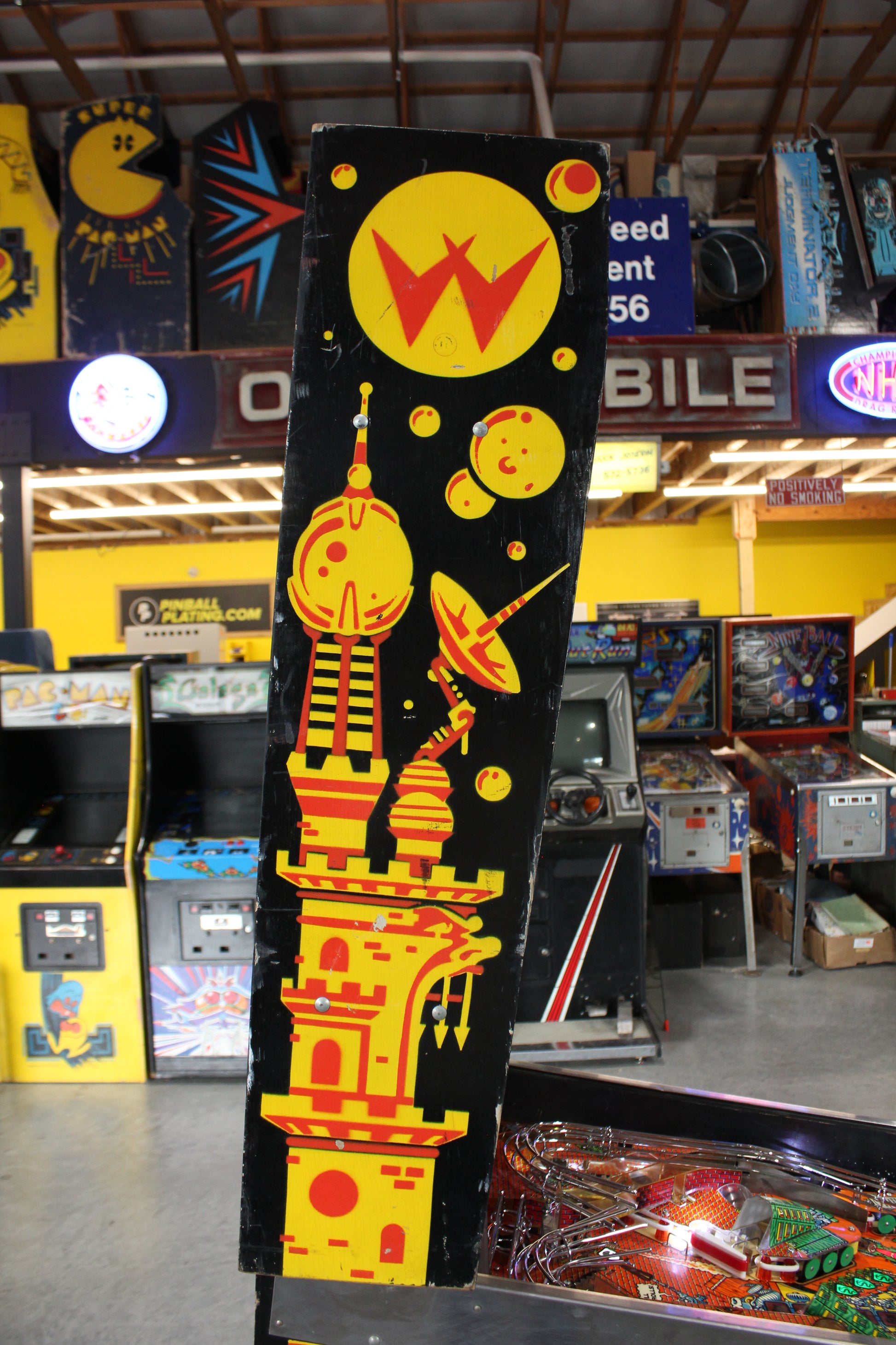 BIG GUNS - 1987 Williams Pinball Machine - WORKS 100% - Really Nice Game - Great Features