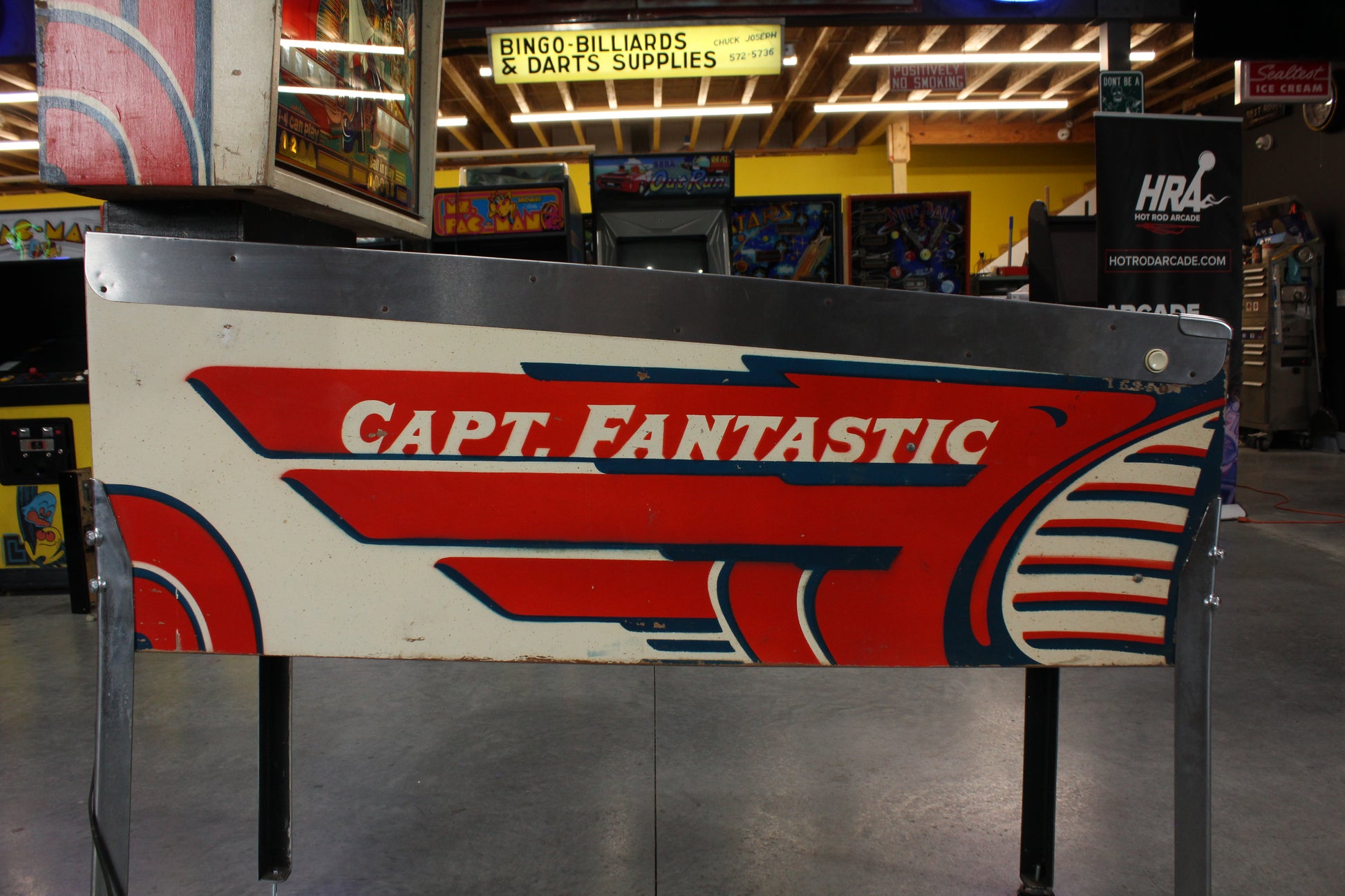 CAPTAIN FANTASTIC - Elton John - 1976 Williams Pinball Machine - WORKS 100% - Nice EM Electromechanical Game