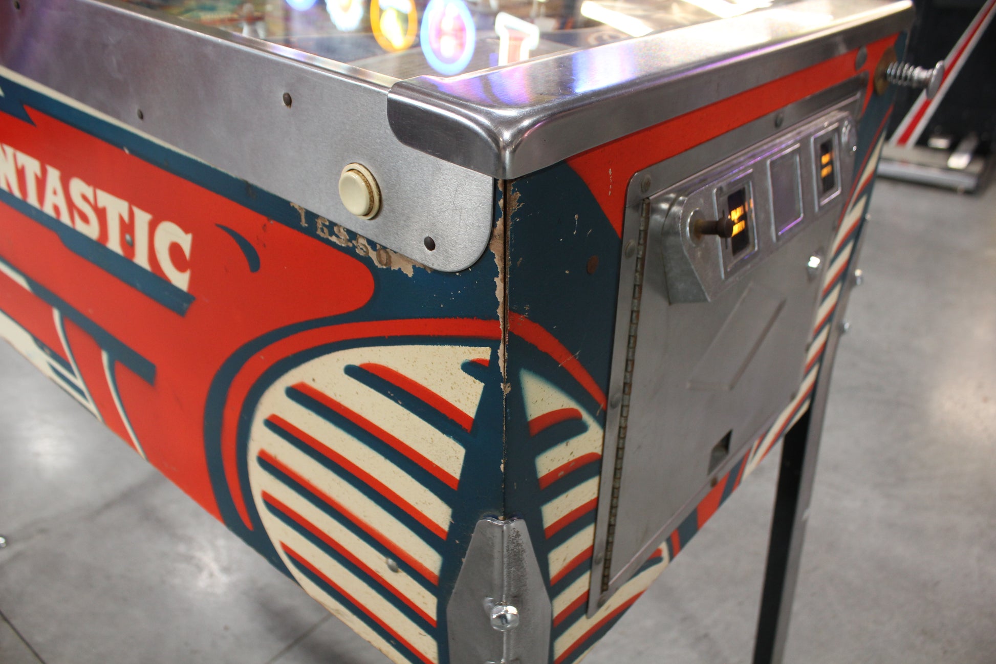 CAPTAIN FANTASTIC - Elton John - 1976 Williams Pinball Machine - WORKS 100% - Nice EM Electromechanical Game