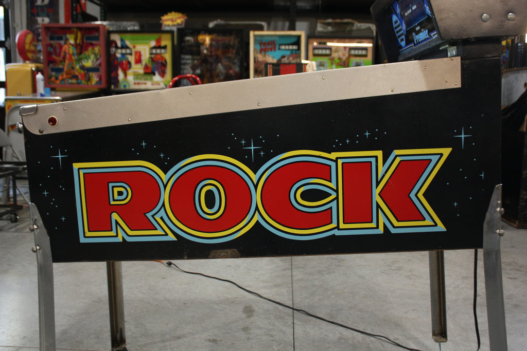ROCK - 1985 Gottlieb Pinball Machine - WORKS 100% - Nice Game ROCK-N-ROLL Theme