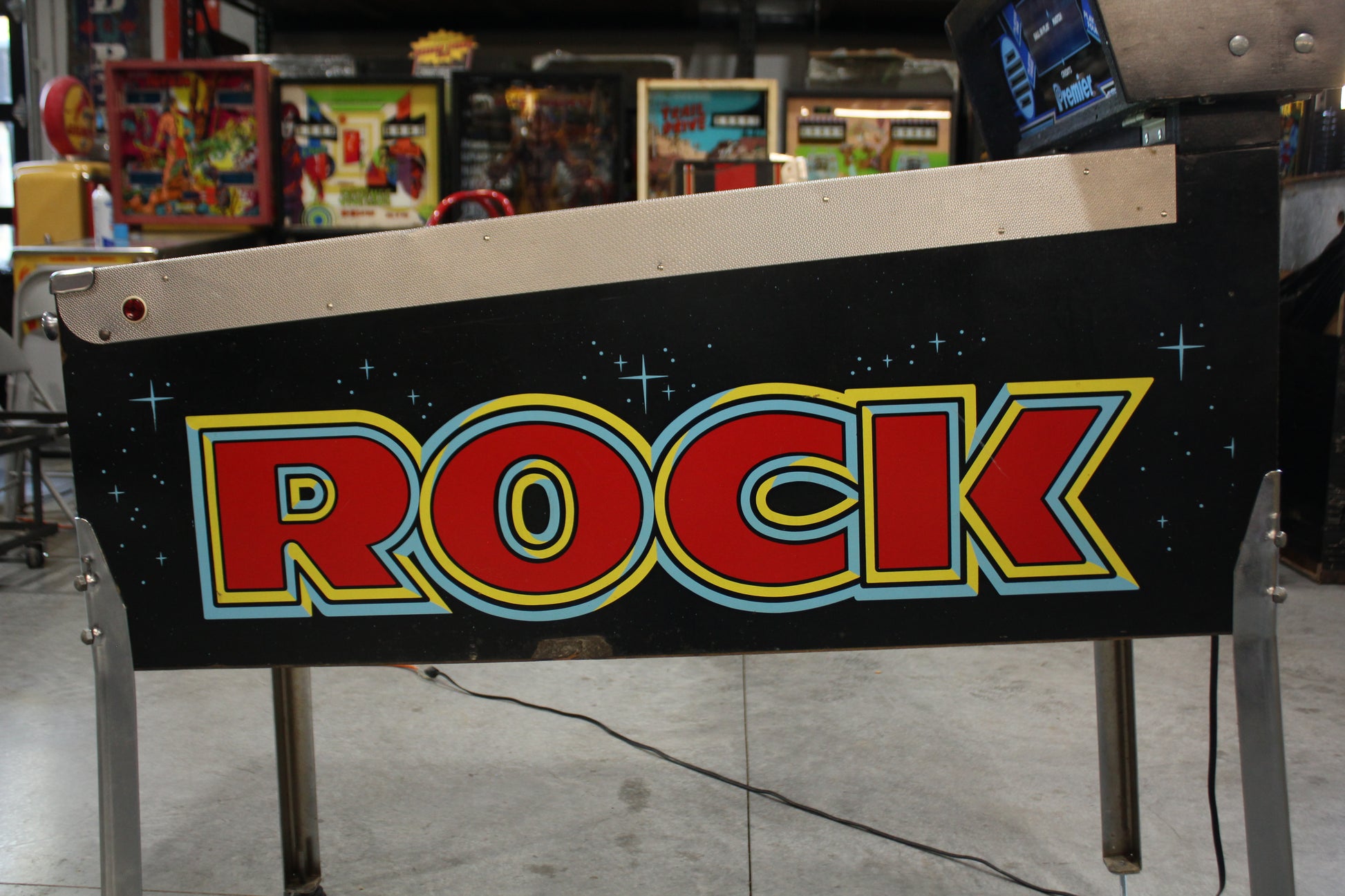ROCK - 1985 Gottlieb Pinball Machine - WORKS 100% - Nice Game ROCK-N-ROLL Theme