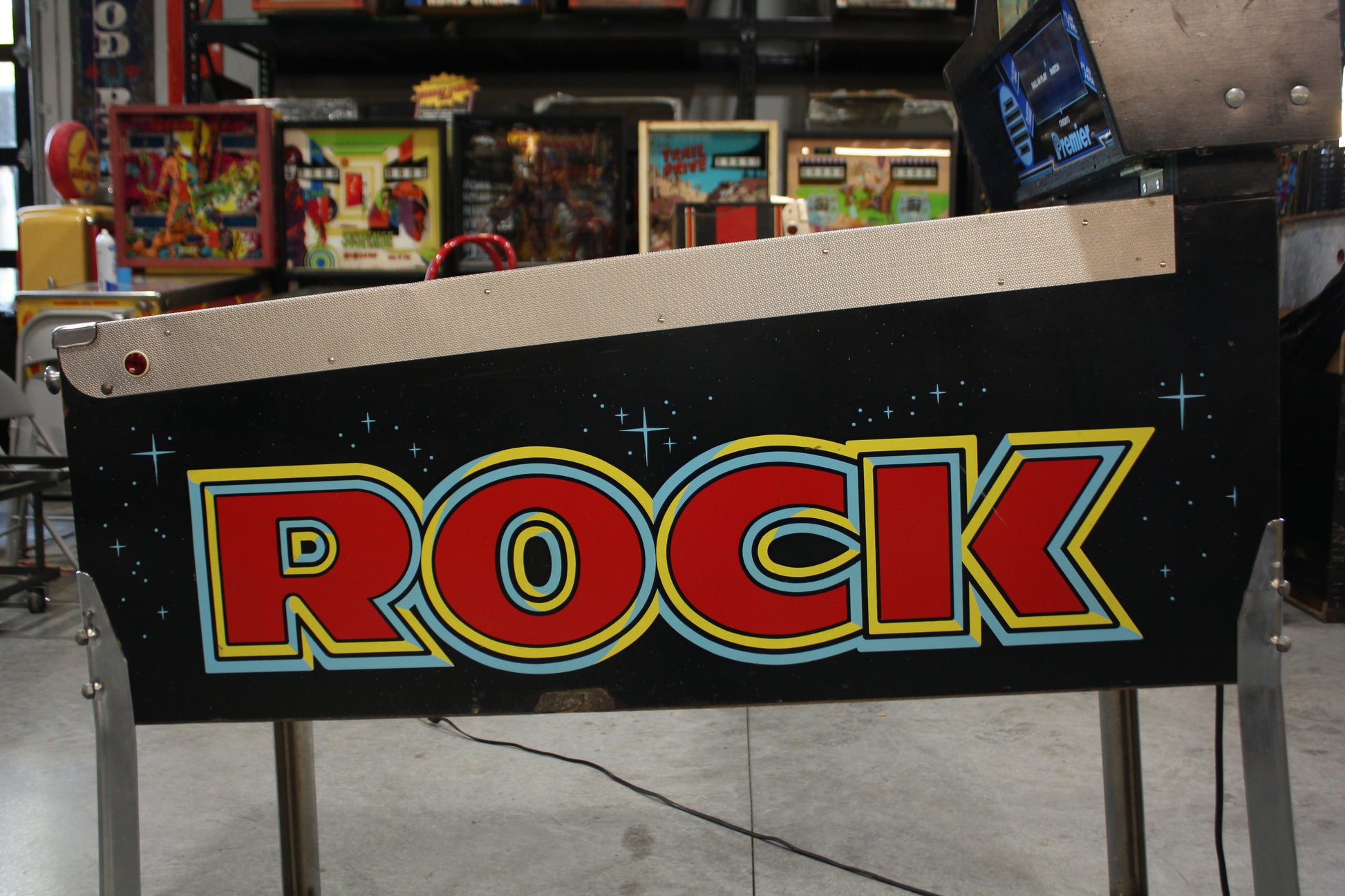 ROCK - 1985 Gottlieb Pinball Machine - WORKS 100% - Nice Game ROCK-N-ROLL Theme