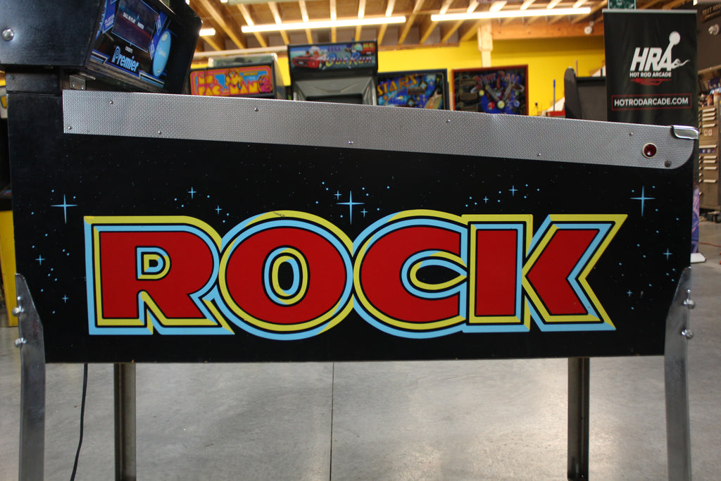 ROCK - 1985 Gottlieb Pinball Machine - WORKS 100% - Nice Game ROCK-N-ROLL Theme