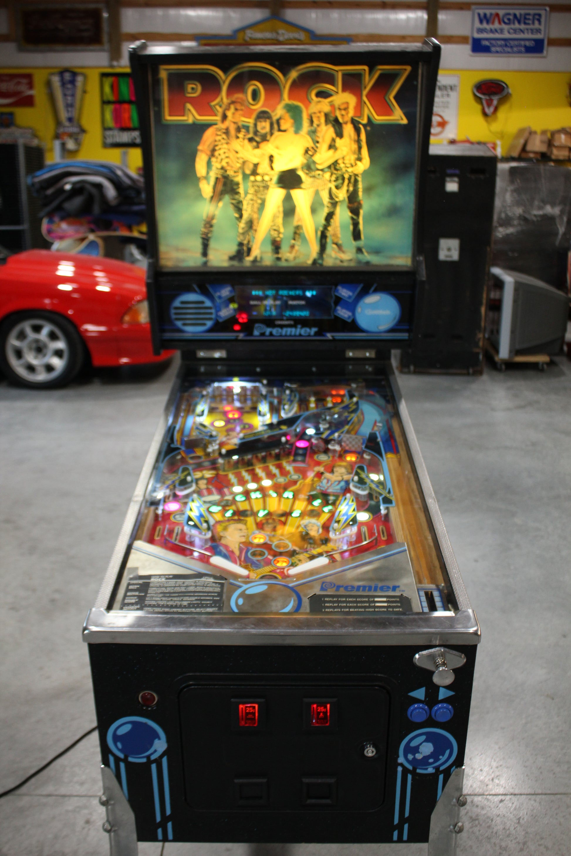 ROCK - 1985 Gottlieb Pinball Machine - WORKS 100% - Nice Game ROCK-N-ROLL Theme