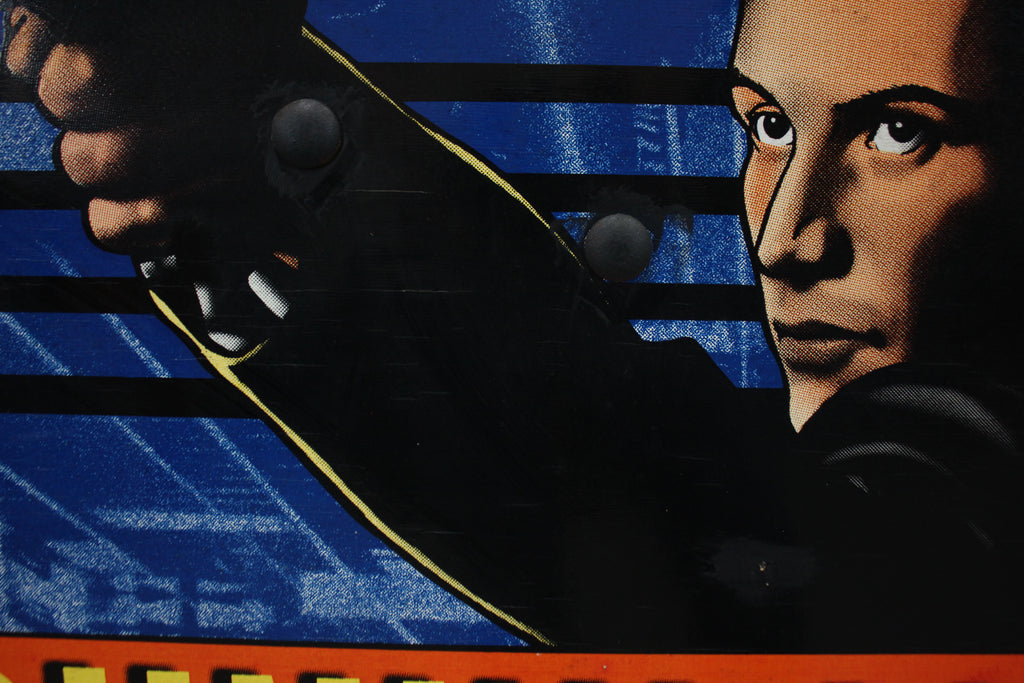 JOHNNY MNEMONIC - 1995 Williams Pinball Machine - WORKS 100% - Defeat the Matrix with the Glove!!!