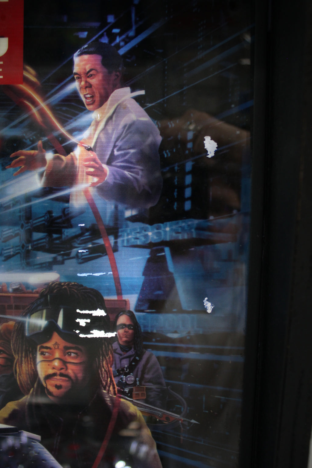 JOHNNY MNEMONIC - 1995 Williams Pinball Machine - WORKS 100% - Defeat the Matrix with the Glove!!!